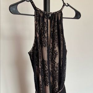 New York & Company - Lace Black Dress